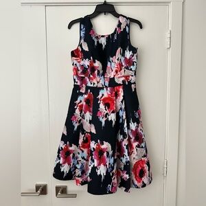 NWT Kate Spade Hazy Floral Open Back Dress